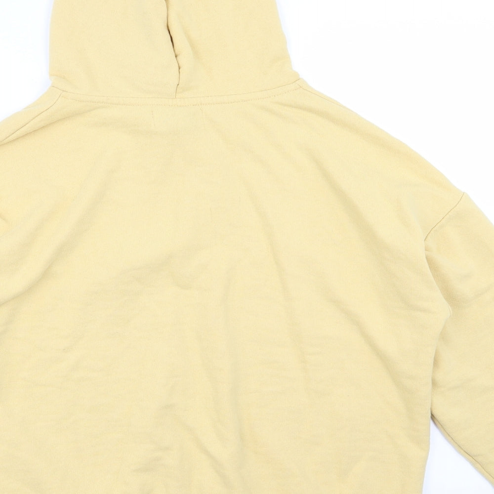 Pull&Bear Womens Yellow Pullover Jumper Size 6