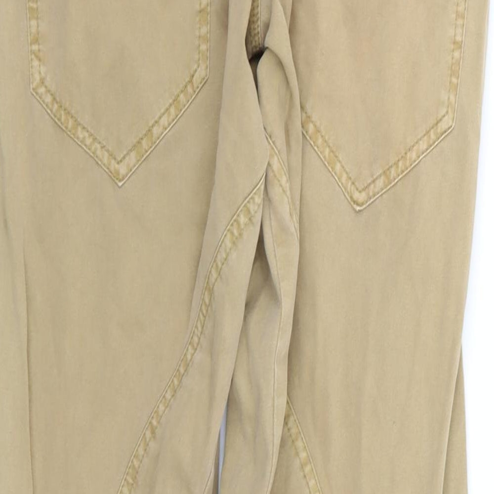 denim collection Mens Beige Chino Trousers Size 32 in L32 in