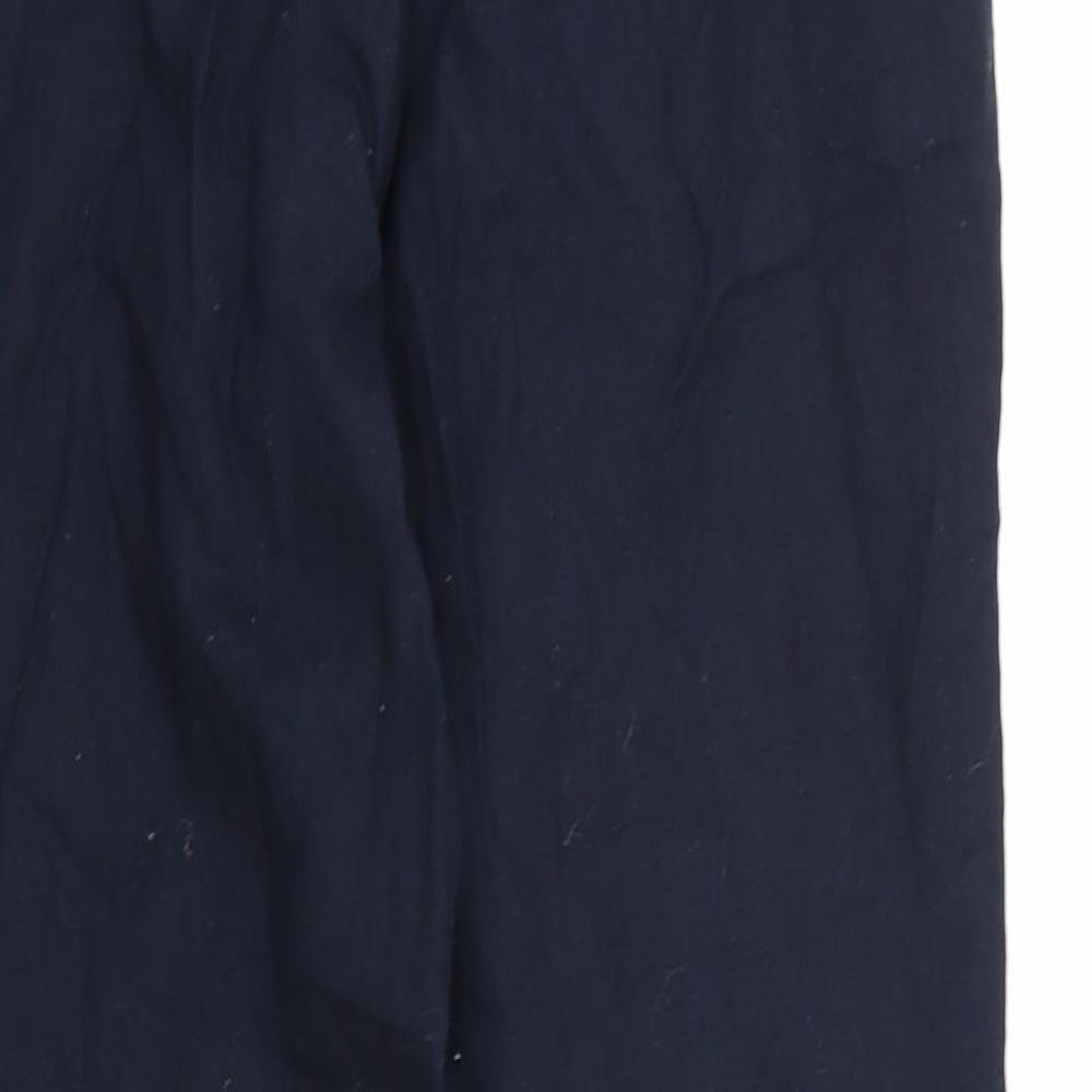 Womens UK Size XS H&M Regular Fit Blue Trousers