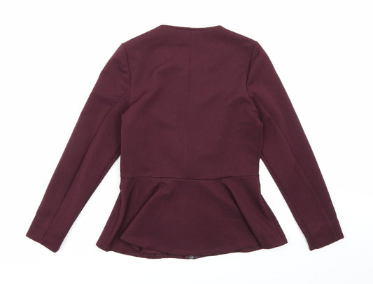 Papaya Womens Purple Jacket Size 8