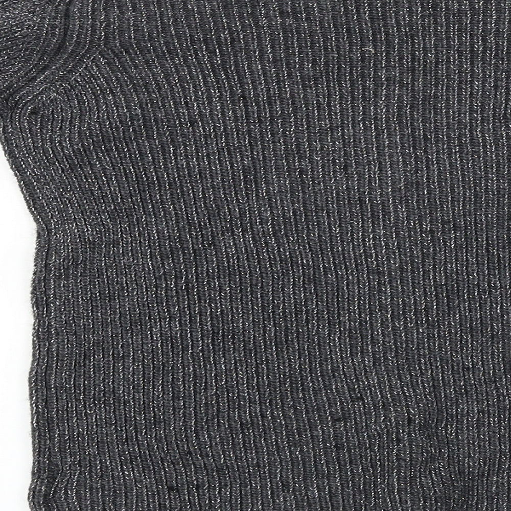 Next Womens Grey Pullover Jumper Size 8