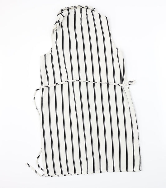 Womens UK Size 6 Missguided White Basic Button-Up