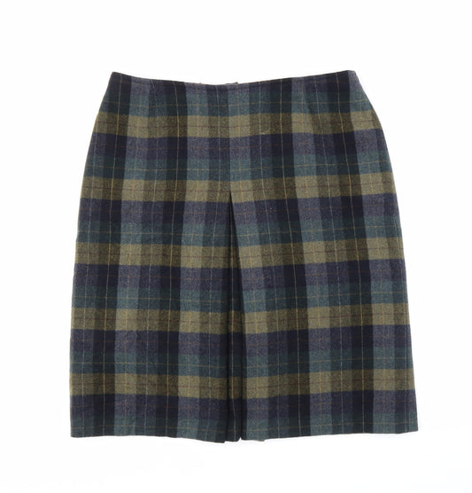 Womens UK Size L Preworn Pleated Skirt
