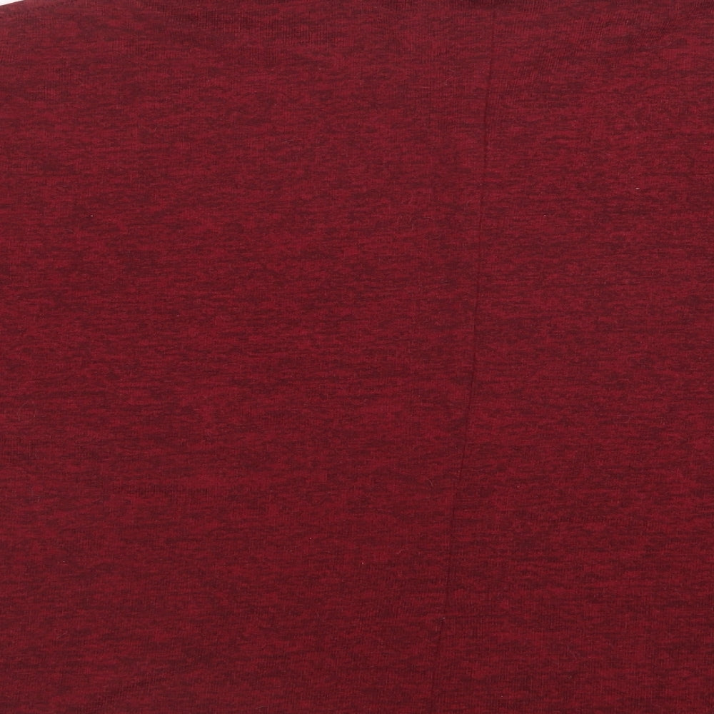 Select Womens Red Knit Pullover Jumper Size 10