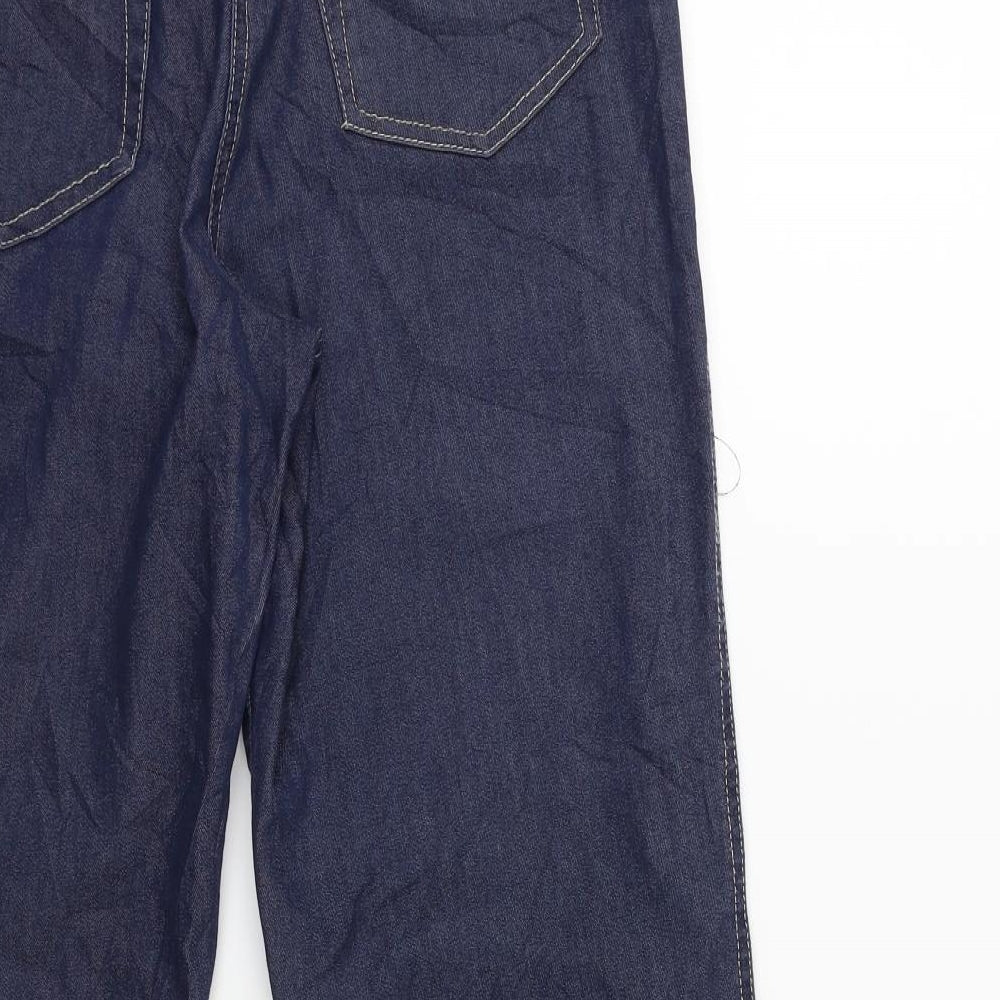 Yessica Womens Blue Denim Cropped Jeans Size 28 in L25 in