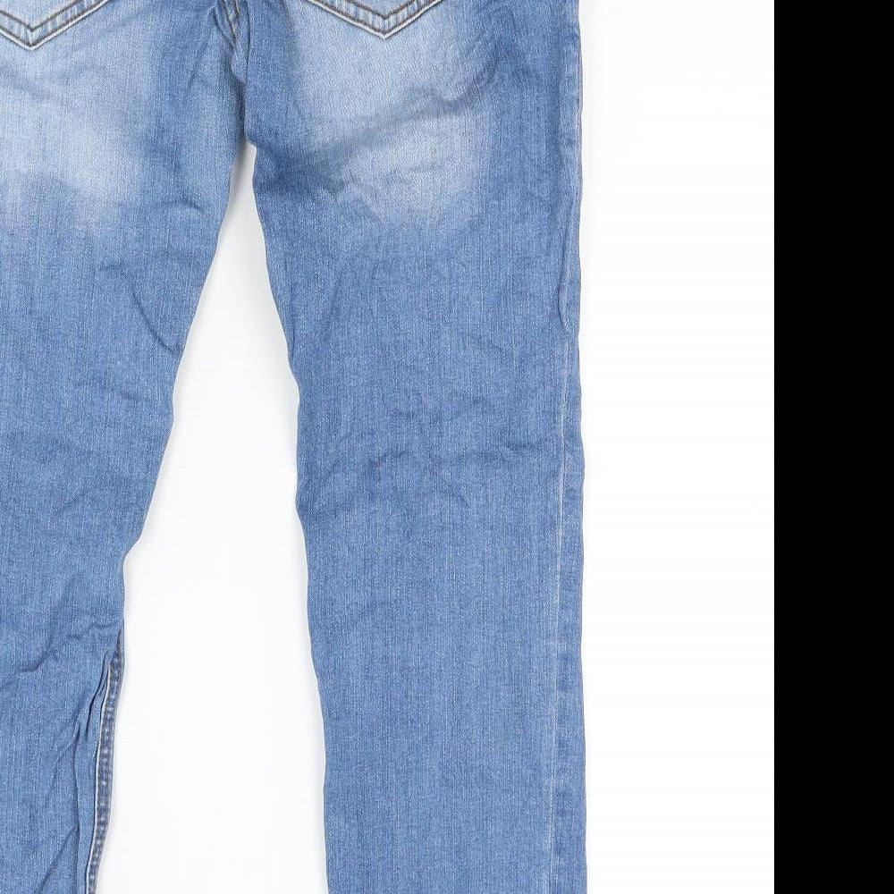 ORSAY Womens Blue Denim Skinny Jeans Size 10 L25 in