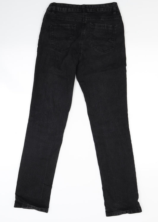 TU Womens Black Denim Skinny Jeans Size 10 L27 in