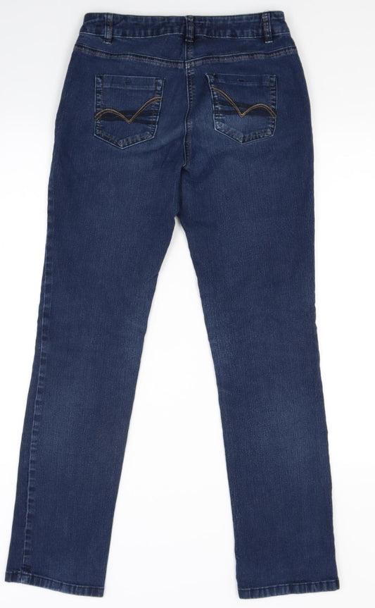 TU Womens Blue Denim Skinny Jeans Size 10 L27 in