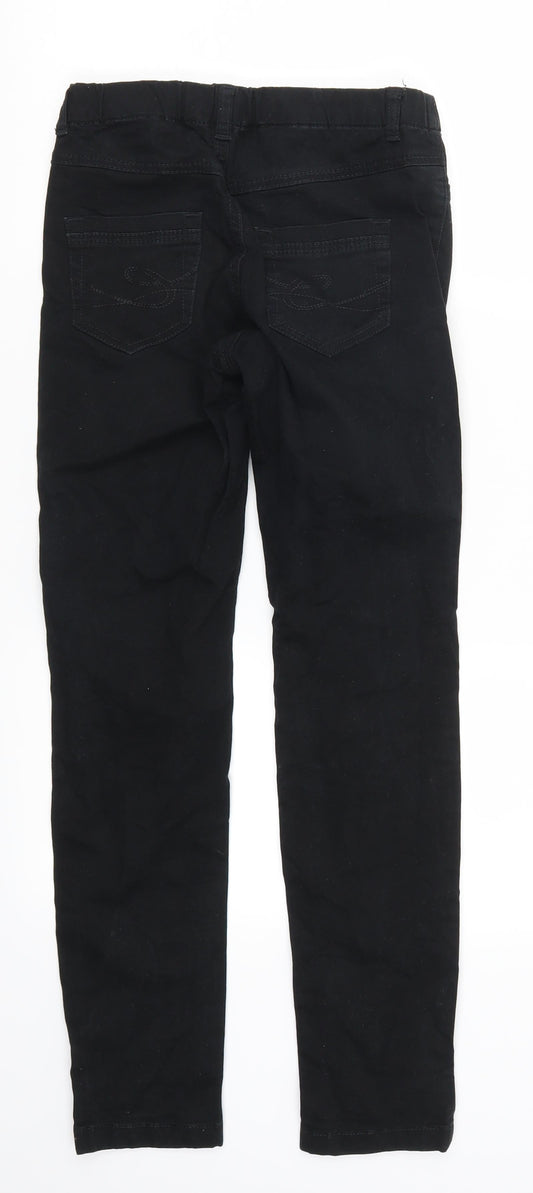 EDC Womens Black  Denim Jegging Jeans Size 6 L28 in