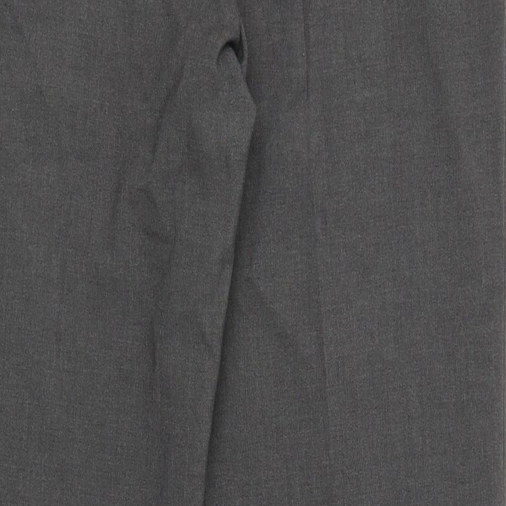 Womens UK Size 34 in Banner Regular Fit Grey Trousers