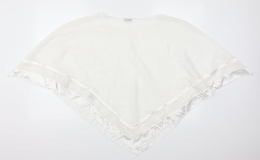 Womens UK Size 16 New Look White Tunic Blouse