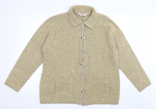 Womens UK Size XL EWM Beige Jacket