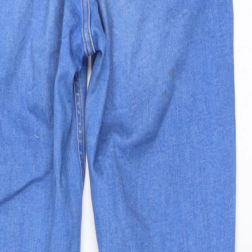 New Look Womens Blue Denim Skinny Jeans Size 8 L27 in