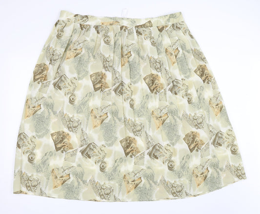 Womens UK Size XL Preworn Flare Skirt