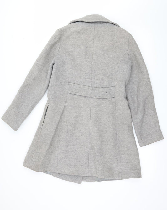 Womens UK Size 8 Gap Grey Overcoat