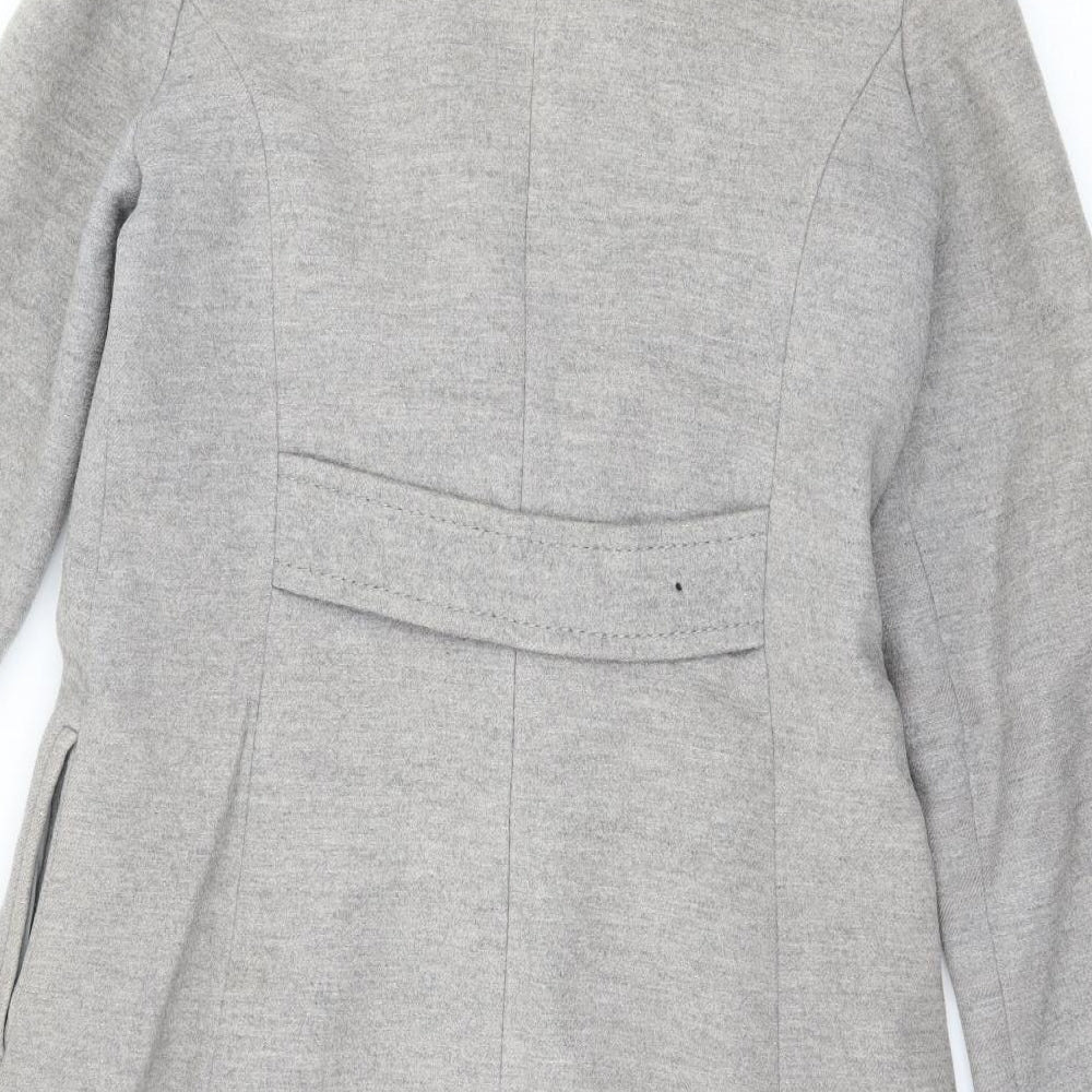 Womens UK Size 8 Gap Grey Overcoat