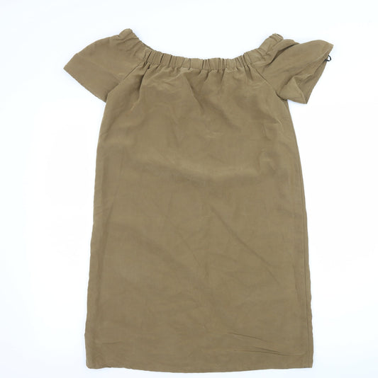 H&M Womens Brown A-Line Size 8