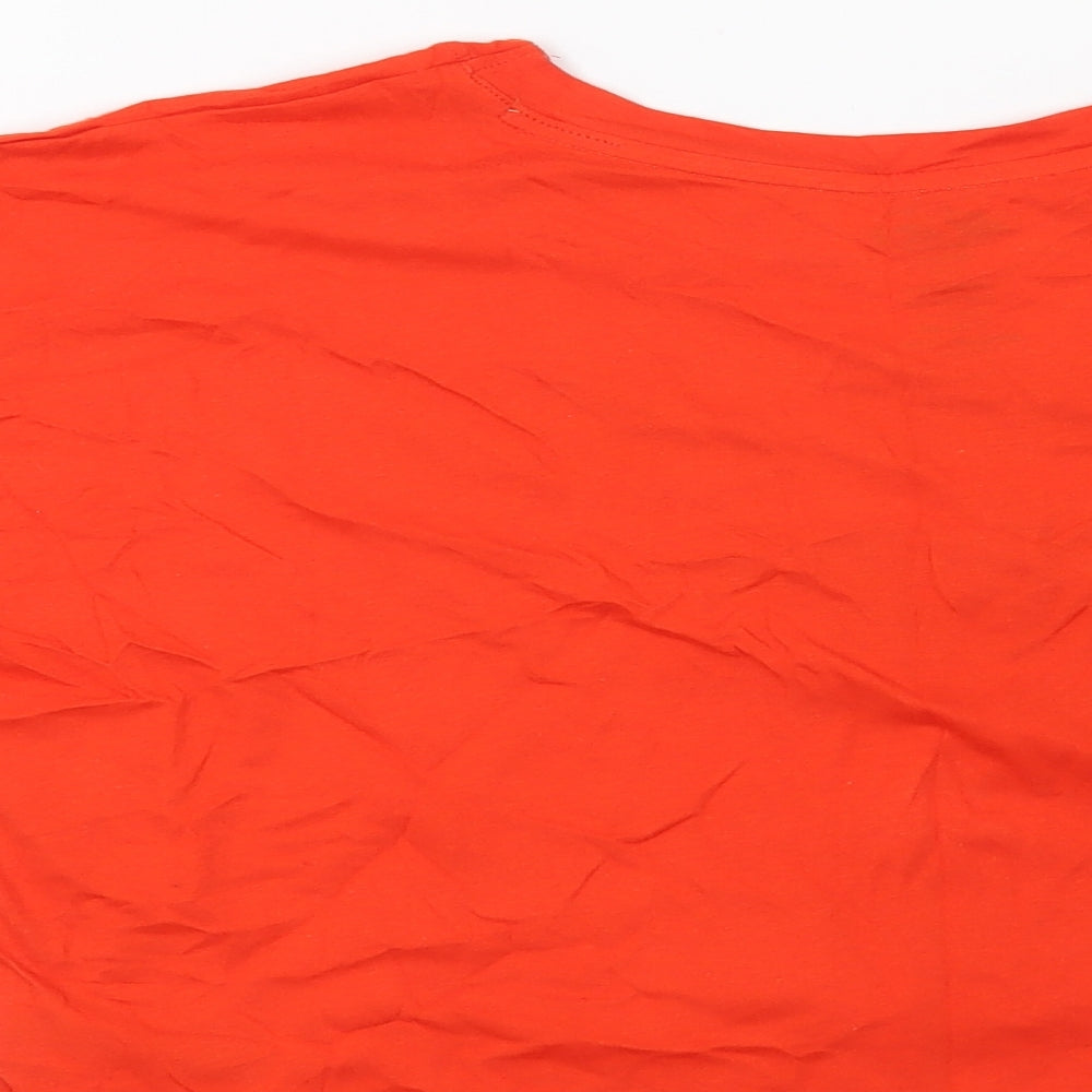 Love To Lounge Womens Red Top Pyjama Top Size XS - Disney The Lion King