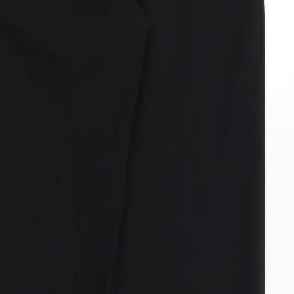 George Womens Black Trousers Size 14 L31 in