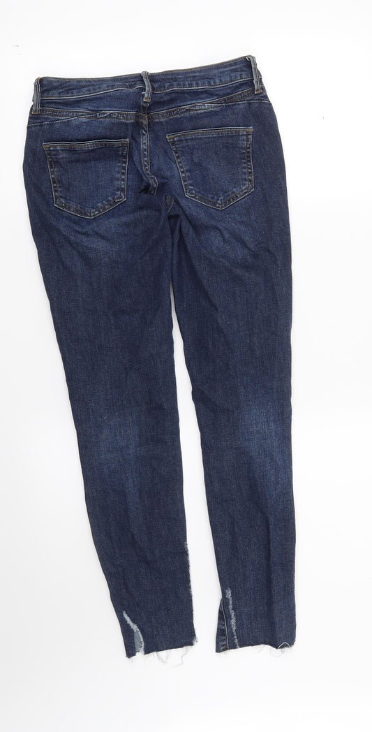 Denim CO Womens Blue Skinny Jeans Size 6 L27 in