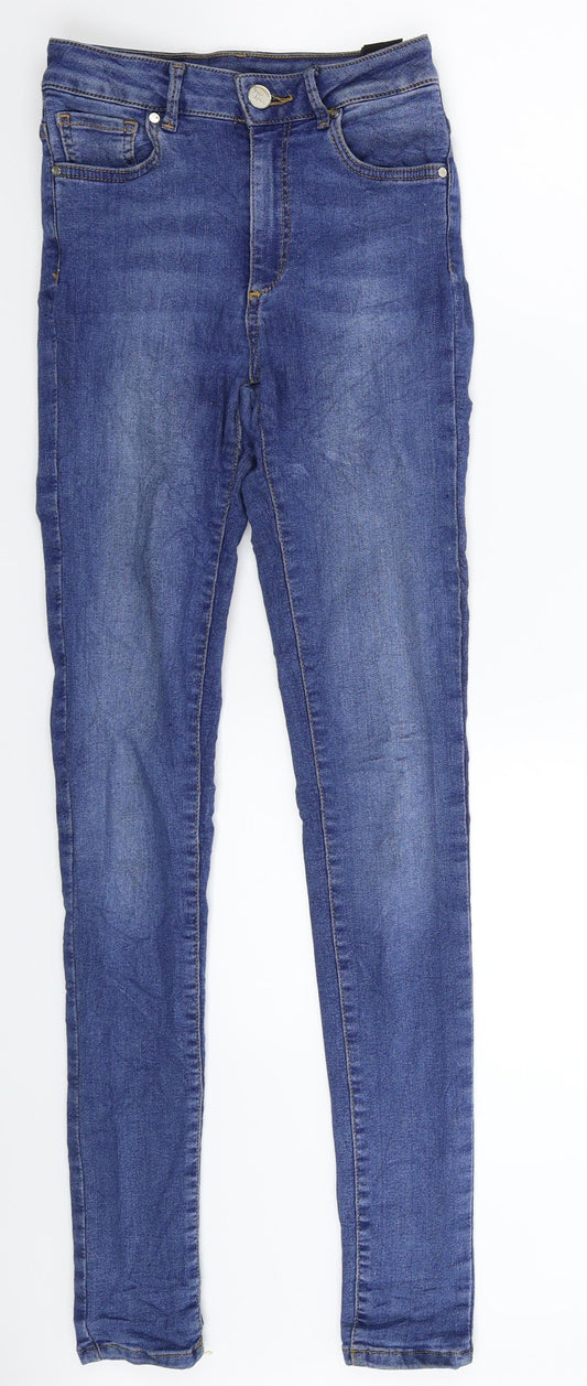 Womens UK Size 26 in Never Denim Extra-Slim Fit Jegging Blue Jeans