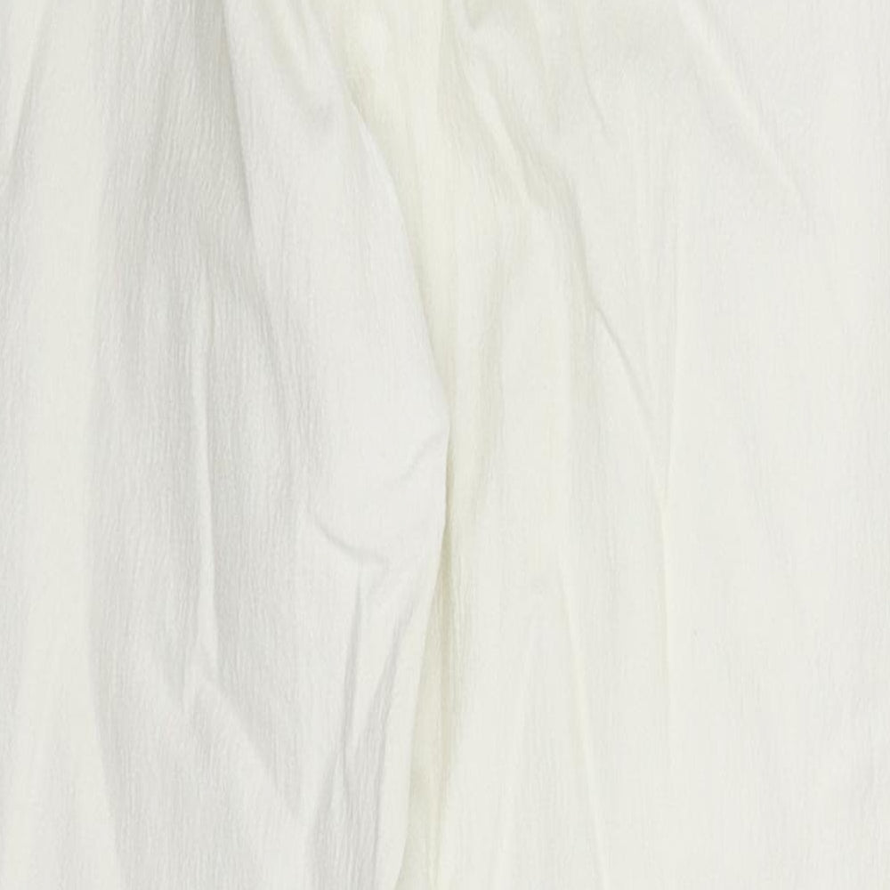 Basler Womens White Extra Slim Cotton Jeans Size 14