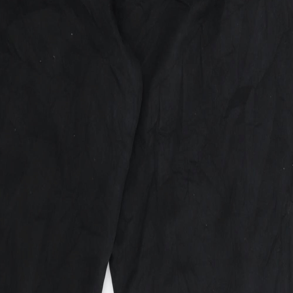 Lucy Womens Black Trousers Size 42 in L32 in