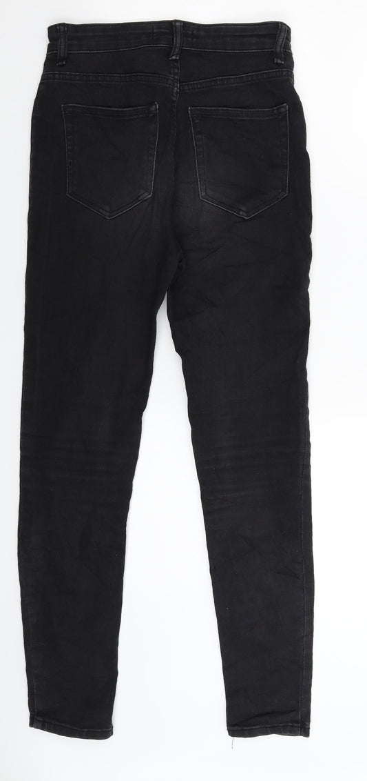 Pull&Bear Womens Black  Denim Jegging Jeans Size 26 in L27 in