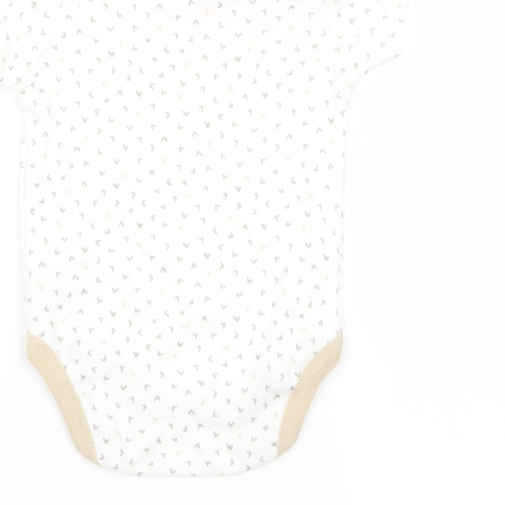STERLING BABY Baby White Leotard One-Piece Size 3-6 Months