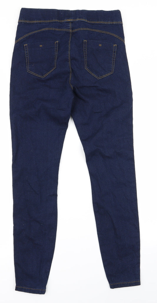 denim co. Womens Blue Skinny Jeans Size 10 L26 in