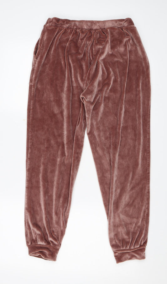 Nutmeg Womens Pink   Sweatpants Trousers Size 12 L24 in
