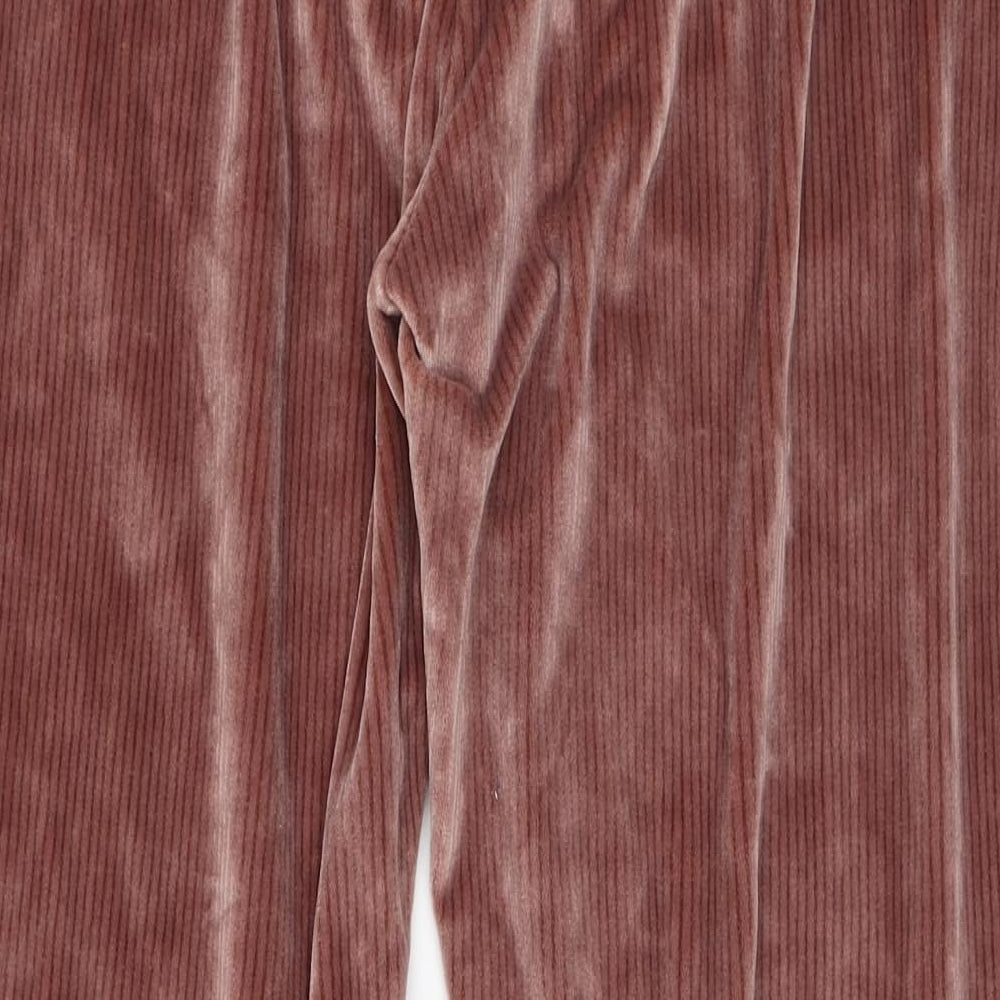 Nutmeg Womens Pink Sweatpants Trousers Size 12 L24 in