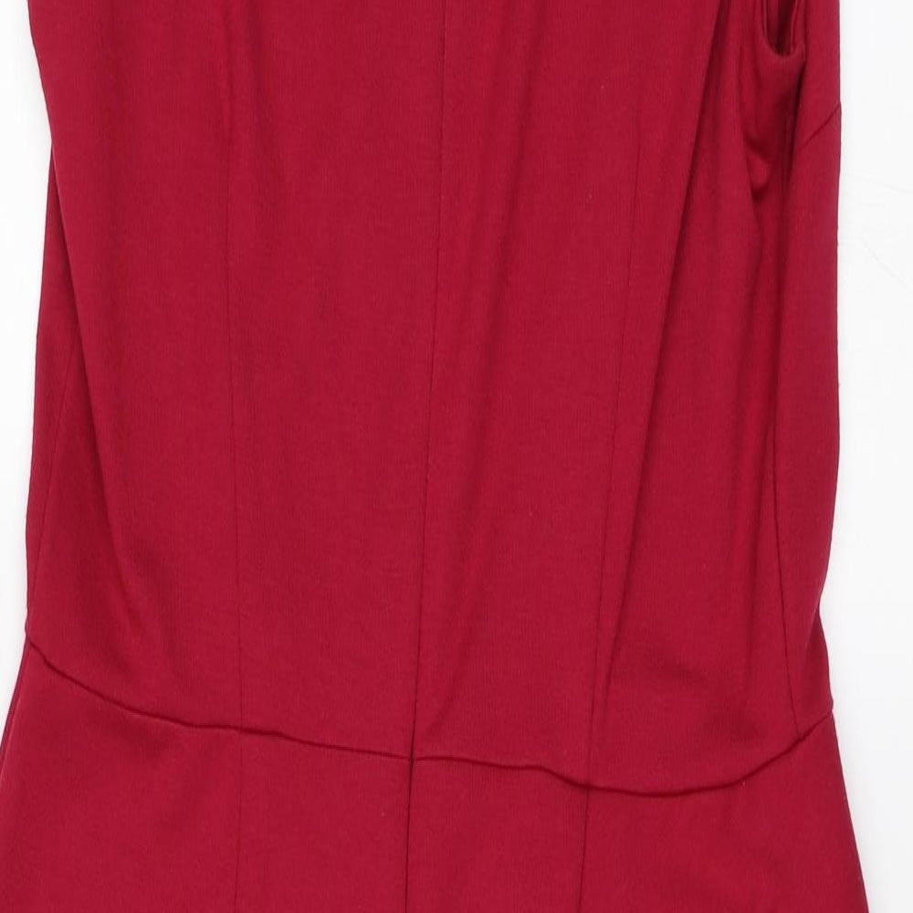 George Womens Pink A-Line Size 14