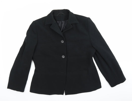 Womens UK Size 14 Etam Black Jacket