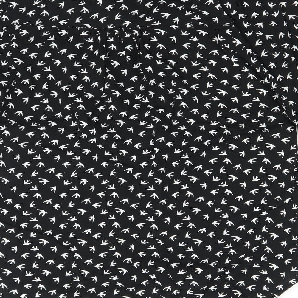 Womens UK Size 6 Atmosphere Black Basic Blouse