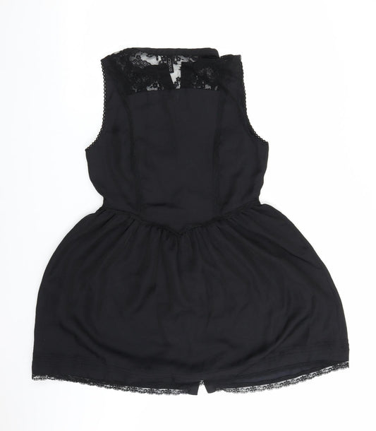 H&M Womens Black Fit & Flare Size 10