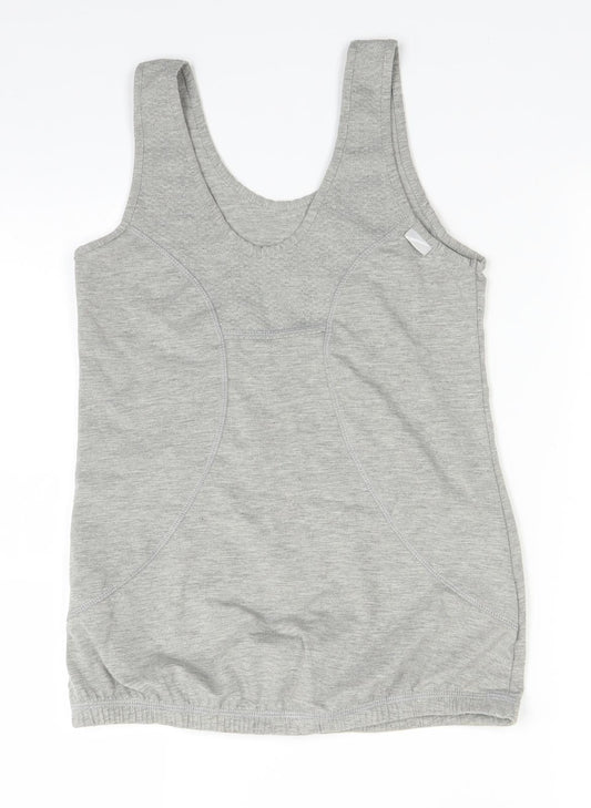 LA Gear Womens Grey Basic Tank Size 8