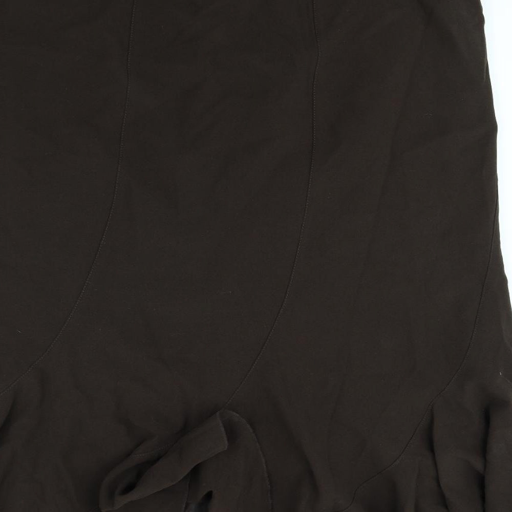 Florence + Fred Womens Brown Flare Skirt Size 40 in