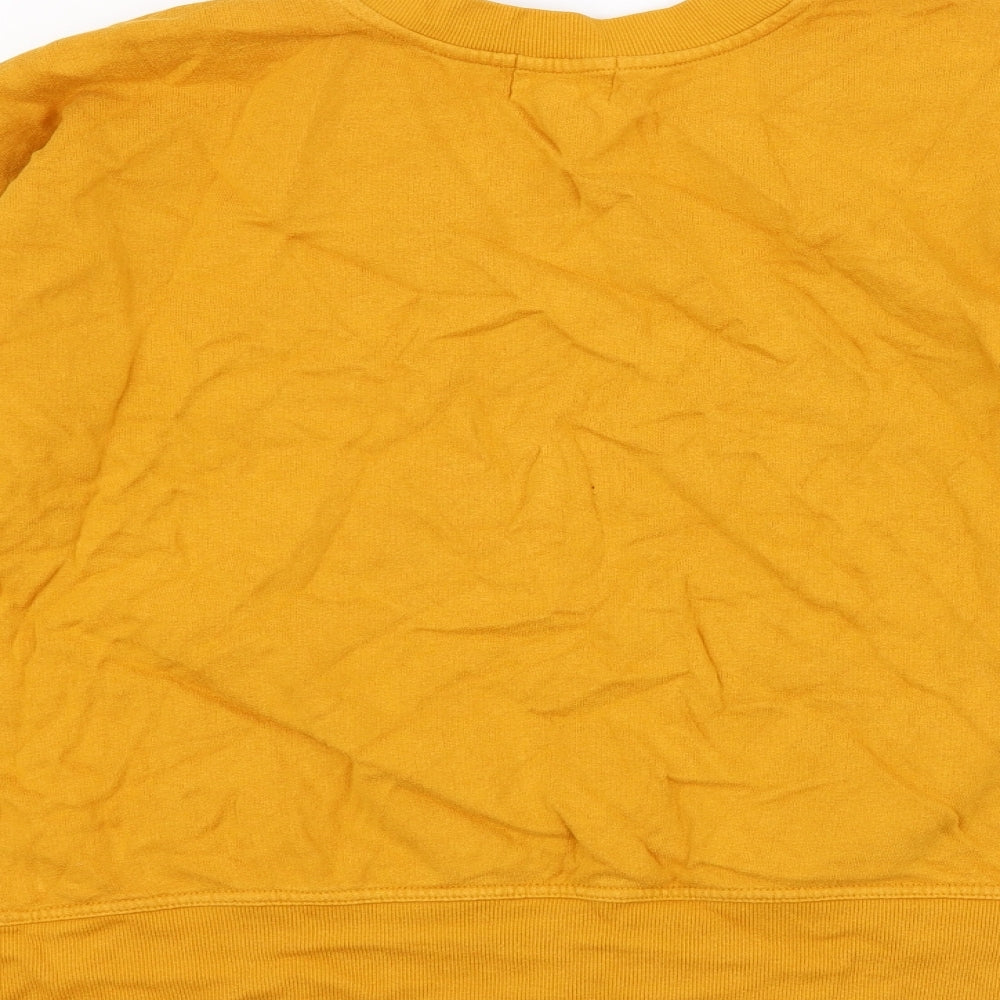 Next Womens Yellow Pullover Jumper Size 16