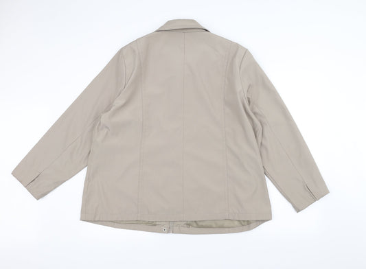 Mens UK Size L BM Brown Jacket