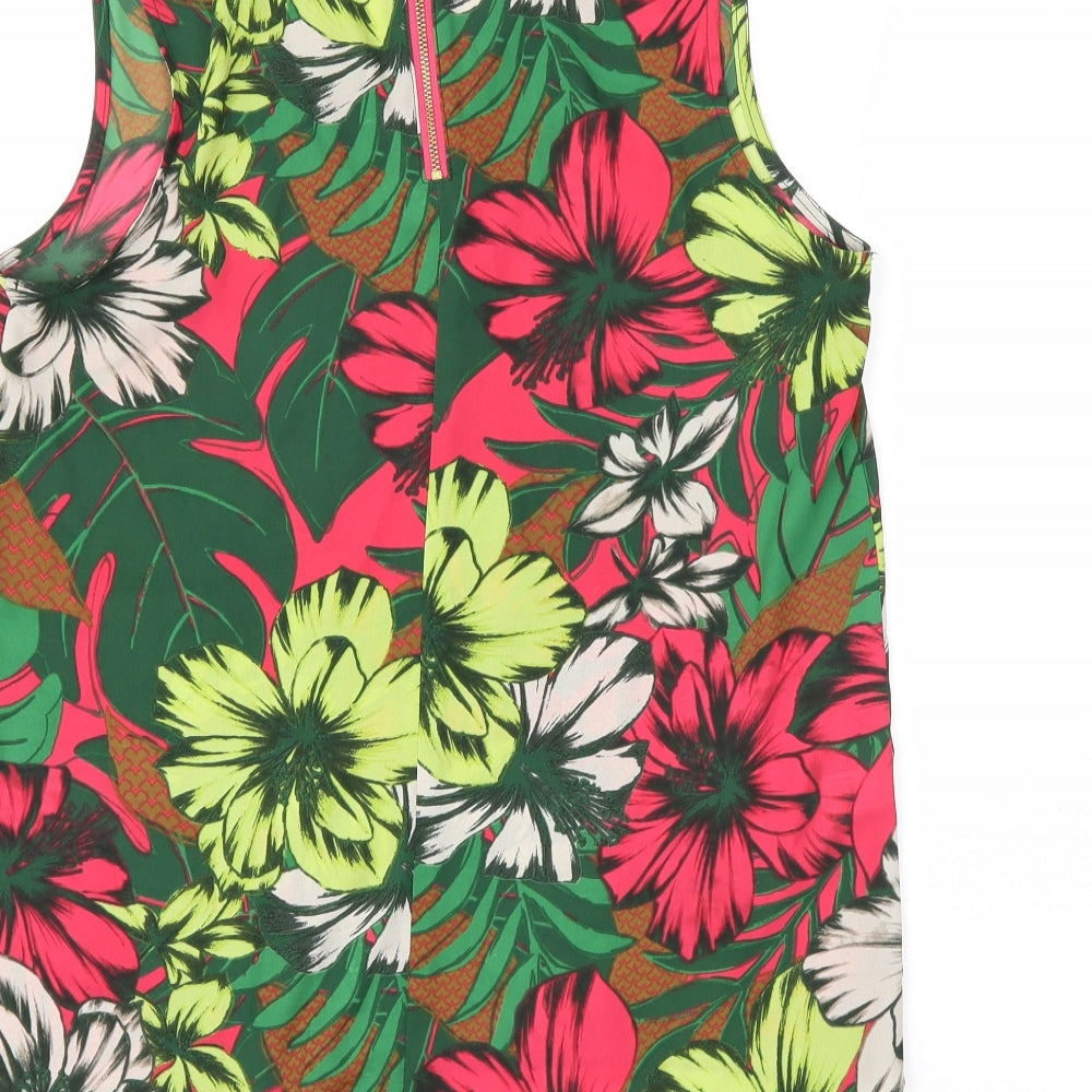 Womens UK Size 8 NEXT Green Basic Blouse