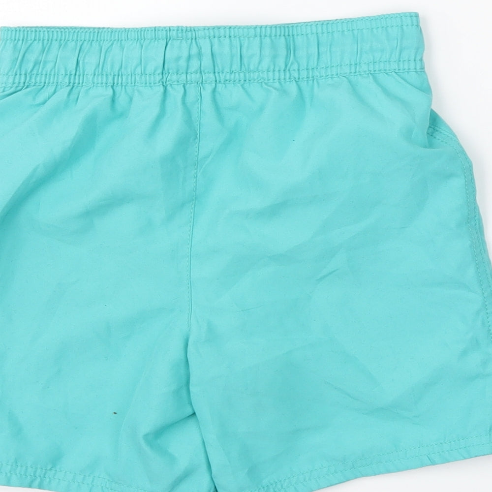 George Boys Green Sweat Shorts Size 7-8 Years