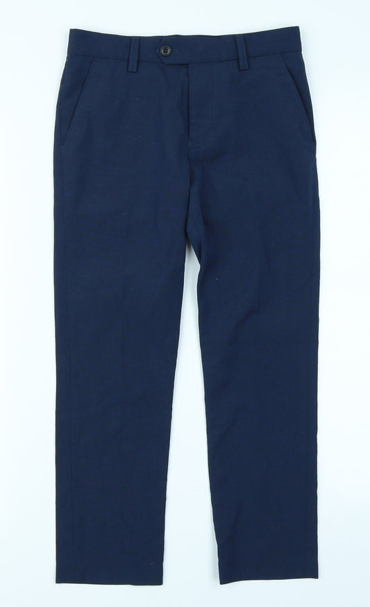 NEXT Boys Blue Dress Pants Trousers Size 9 Years