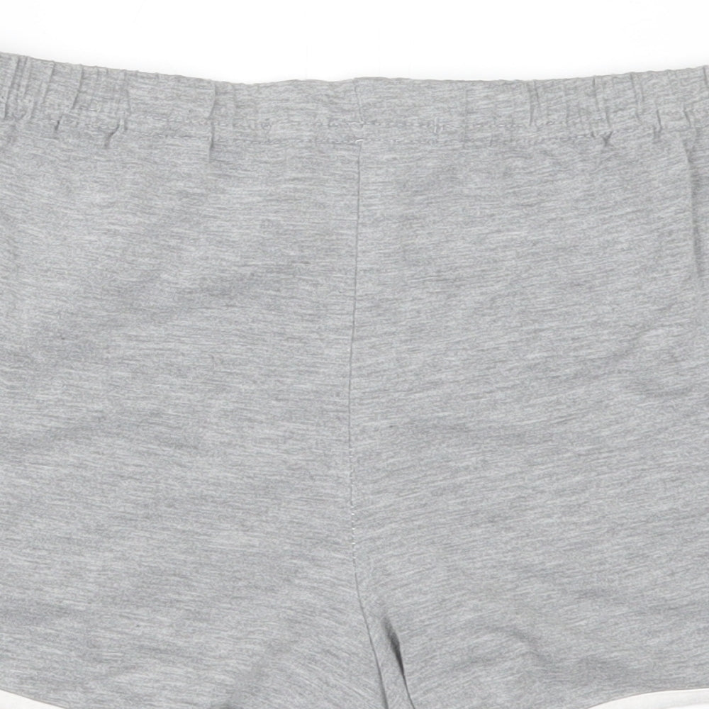 Boohoo Womens Grey Hot Pants Shorts Size 8