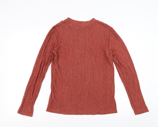 Primark Womens Brown Basic Blouse Size M