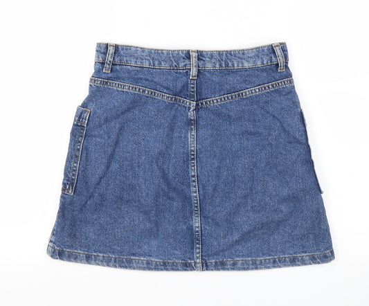 Womens UK Size 8 Topshop A-Line Skirt