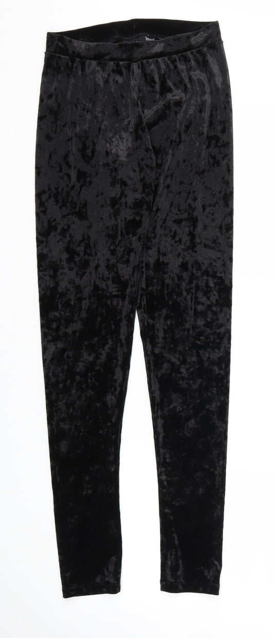 Womens UK Size 8 esmara Regular Fit Jegging Black Trousers