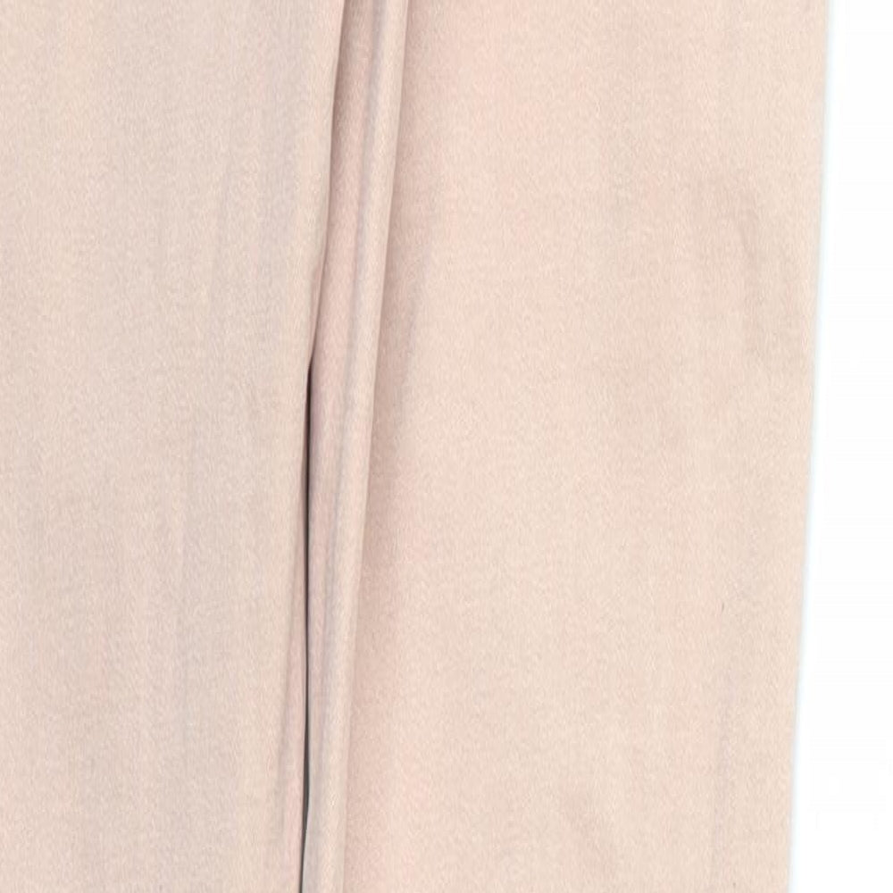Womens UK Size 8 Preworn Regular Fit Skinny Pink Jeans