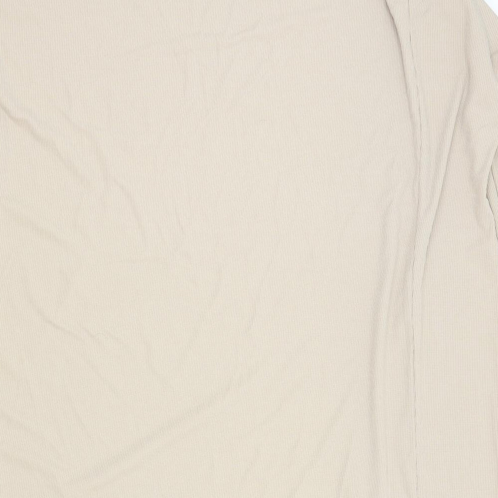 Daisy Street Womens Beige Pullover Jumper Size M