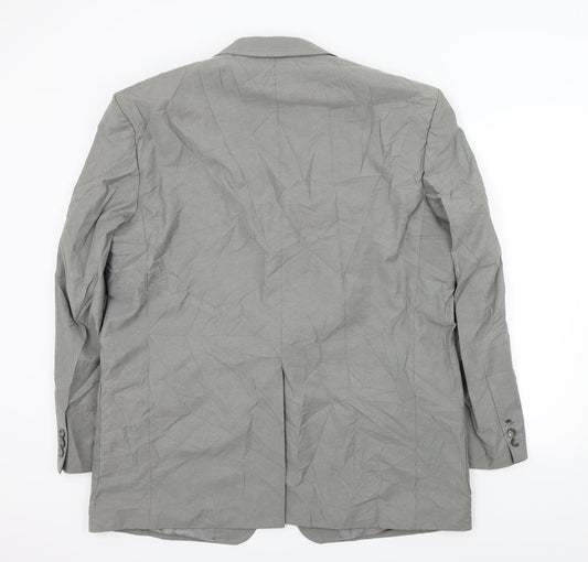 Mens UK Size M M&S Regular Grey Suit Jacket